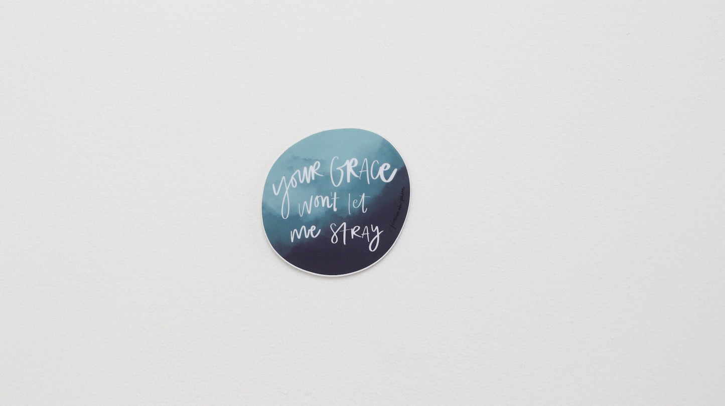 Grace sticker