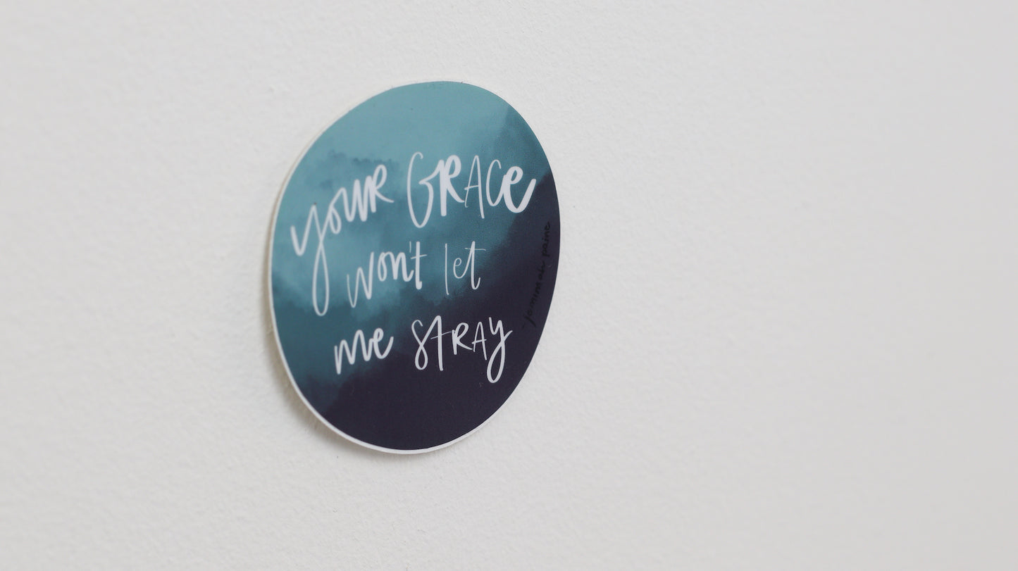 Grace sticker